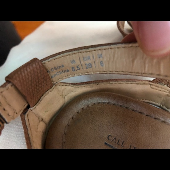 Call it Spring Sandals - Tan - 8.5 - Picture 4 of 4